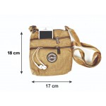 VIAGGI Travel Sling Bag - Beach Brown