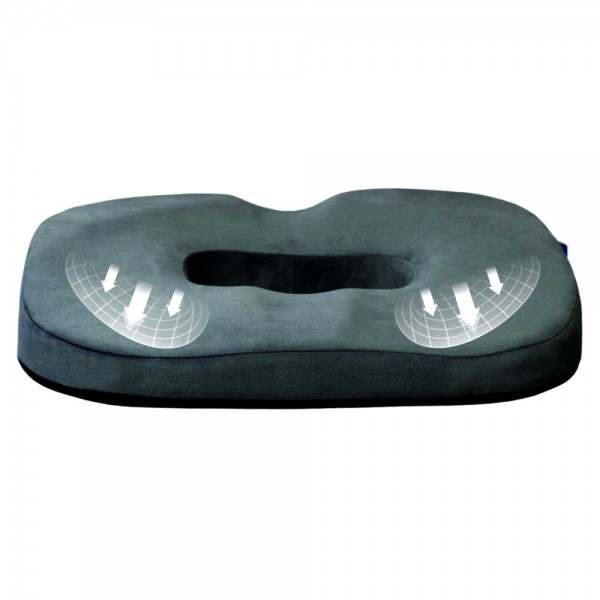 VIAGGI Donut Seat Hemorrhoids Tailbone Memory foam Cushion –Pain Relief for Coccyx, Prostate, Sciatica, Pelvic Floor, Pressure Sores, Pregnancy, Perineal Surgery, Postpartum Recovery