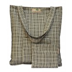 Clean Planet COMPACT TOTE (NEO) (Black Cream Smart Checks) 