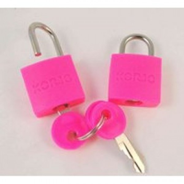 KORJO 2-pack colourful locks (LLC20)