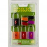 KORJO 4 pack TSA Keyed Locks (TSALL4)