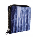 Rajrang Blue Cotton Casual Abstract Tie Dye Clutch Bag