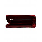 Rajrang Green Brocade Casual Fishscale Self Weaved Clutch Bag