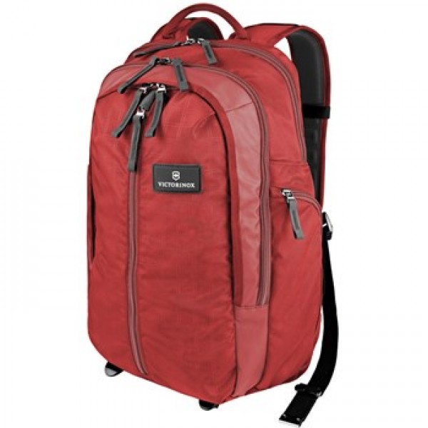 Victorinox 17"/43Cm Vertical Zip Backpack-Red/Blk (32388203)