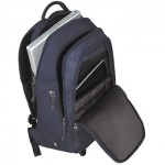 Victorinox 17"/43Cm Vertical Zip Backpack-Navy/Gray (32388209)