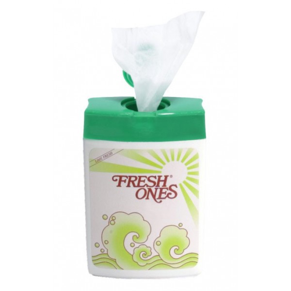 FreshOnes Lemon Cologne Wet Wipes Container Pack - 40N (Pack Of 4)