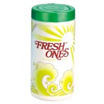 FreshOnes Lemon Fresh Wipes Container Pack - 70N (Pack of 4)