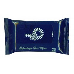 FreshOnes Vogue Refreshing Deo Wipes - 20N (Pack of 6)