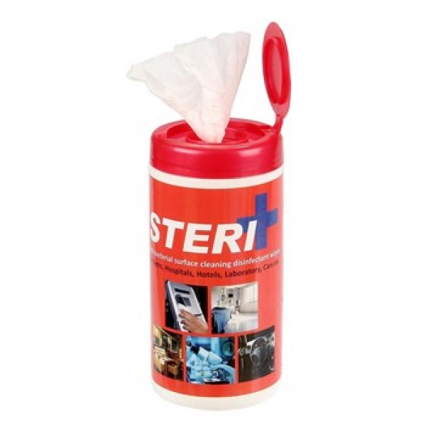 Steri Plus Antibacterial Wipes (50 N)-Pack of 2
