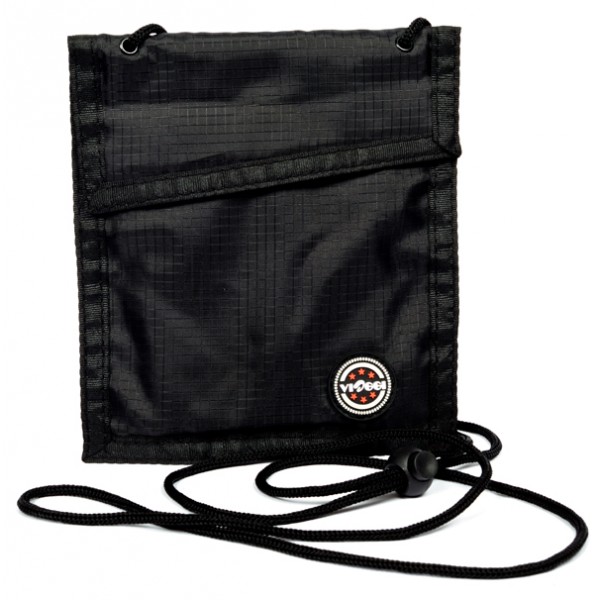 VIAGGI Security Neck Pouch - Black
