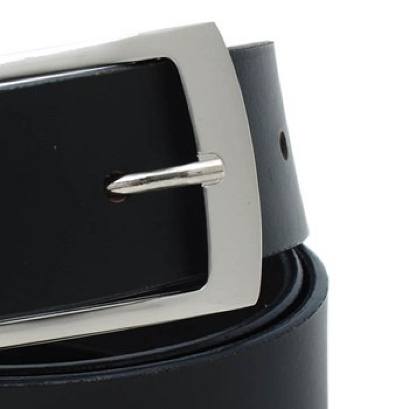 conbipel Leather Belt black casual look Accessories Belts Leather Belts 