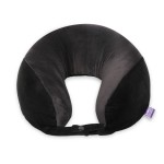VIAGGI U Shape Super Soft Memory Foam Travel Neck Pillow for Neck Pain Relief Cervical Orthopedic Use Comfortable Neck Rest Pillow - Black Grey VIAGGI U Shape Super Soft Memory Foam Travel Neck Pillow for Neck Pain Relief Cervical Orthopedic Use Comfortable Neck Rest Pillow - Black Grey