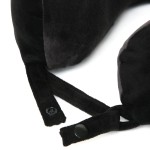 VIAGGI U Shape Super Soft Memory Foam Travel Neck Pillow for Neck Pain Relief Cervical Orthopedic Use Comfortable Neck Rest Pillow - Black Grey VIAGGI U Shape Super Soft Memory Foam Travel Neck Pillow for Neck Pain Relief Cervical Orthopedic Use Comfortable Neck Rest Pillow - Black Grey