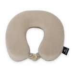 TAINPAR  U Shaped Memory Foam Travel Neck and Neck Pain Relief Comfortable Super Soft Orthopedic Cervical Pillows - Cream