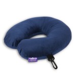 VIAGGI U Shape Best Travel Feather Soft Microfibre Neck Rest Cushion for Inflight Train car Sleep for Men and Women-Navy Blue VIAGGI U Shape Best Travel Feather Soft Microfibre Neck Rest Cushion for Inflight Train car Sleep for Men and Women-Navy Blue