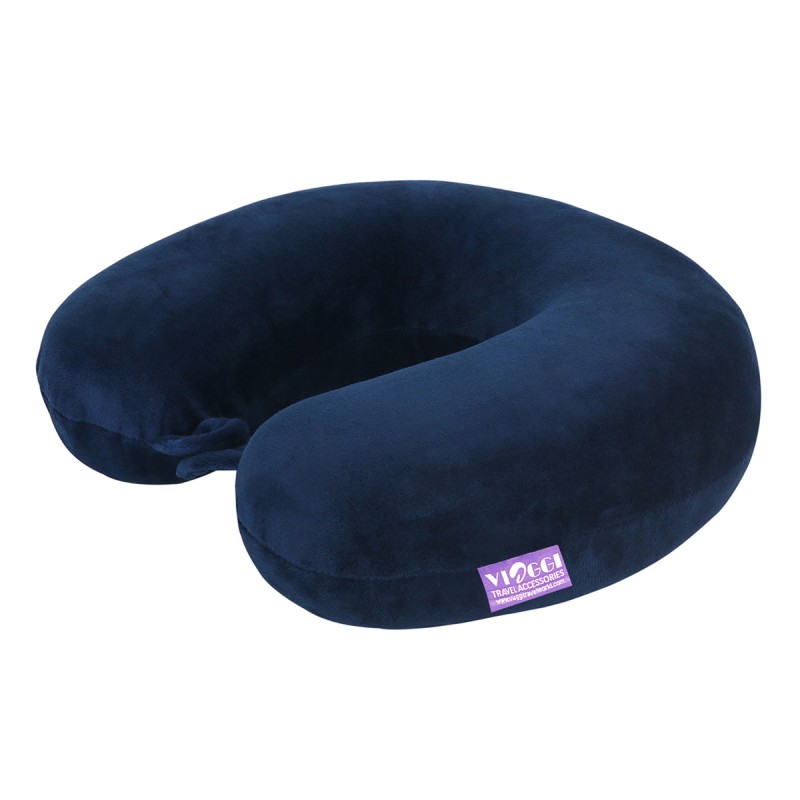 Wellouis U-Shape Memory Foam Soft Neck Pillow Rebound Slow Space Travel Pillow Neck Health 