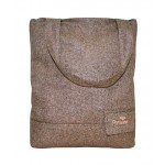 Clean Planet WARM TOTE COSMOPOLITA  (Jigsaw Brown)      