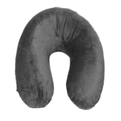 VIAGGI Inflatable U shape Travel Neck Pillow With Cover - Grey