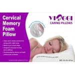 VIAGGI Contour Cervical Orthopaedic Memory Foam Pillow for Sleeping, Cervical Orthopedic Spine Care Pillow Spondylitis Neck and Back Pain Support