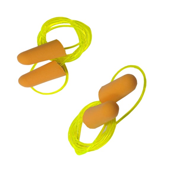 VIAGGI Soft Foam Ear Plug With Wire -2 Sets