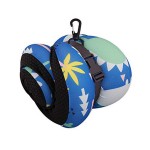 VIAGGI INOVA Memory Foam Travel Neck Pillow - Blue